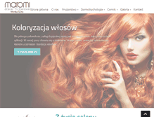Tablet Screenshot of maromi.pl